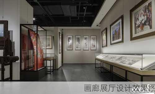 画廊展厅设计效果图