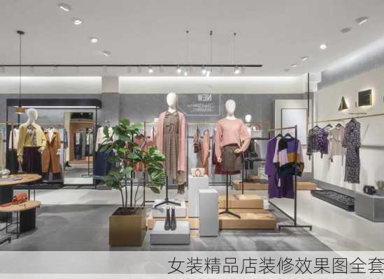 女装精品店装修效果图全套-第1张图片-铁甲装修网