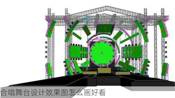合唱舞台设计效果图怎么画好看-第3张图片-铁甲装修网