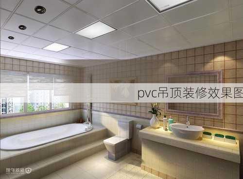 pvc吊顶装修效果图-第3张图片-铁甲装修网