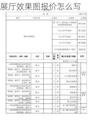 展厅效果图报价怎么写-第1张图片-铁甲装修网