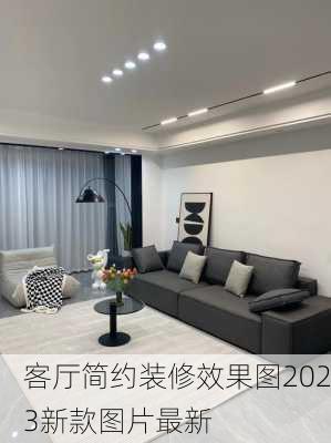 客厅简约装修效果图2023新款图片最新-第1张图片-铁甲装修网