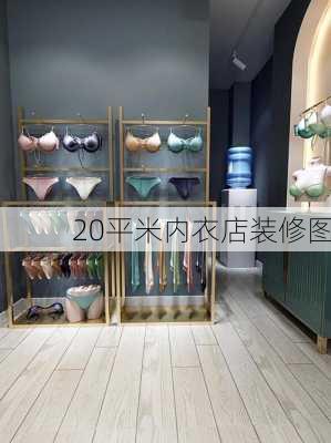 20平米内衣店装修图-第1张图片-铁甲装修网