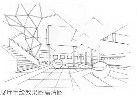 展厅手绘效果图高清图-第2张图片-铁甲装修网