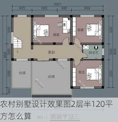 农村别墅设计效果图2层半120平方怎么算-第1张图片-铁甲装修网