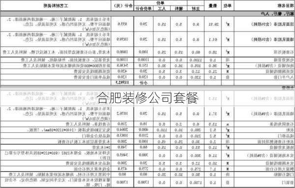 合肥装修公司套餐-第3张图片-铁甲装修网