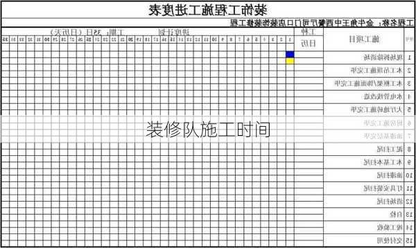 装修队施工时间-第3张图片-铁甲装修网