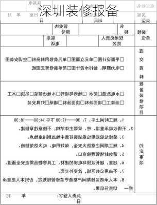 深圳装修报备-第3张图片-铁甲装修网