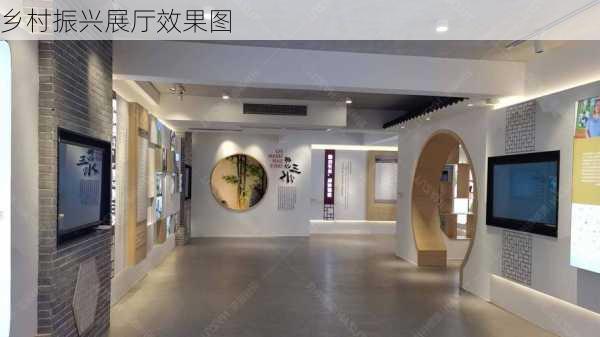 乡村振兴展厅效果图-第1张图片-铁甲装修网