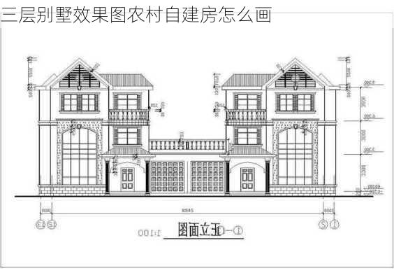 三层别墅效果图农村自建房怎么画-第3张图片-铁甲装修网