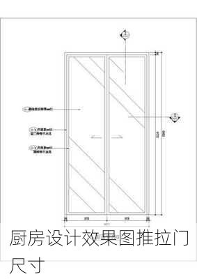 厨房设计效果图推拉门尺寸-第1张图片-铁甲装修网