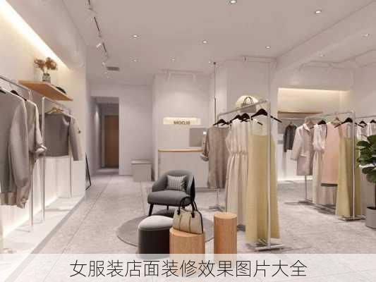 女服装店面装修效果图片大全-第1张图片-铁甲装修网