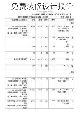 免费装修设计报价-第2张图片-铁甲装修网