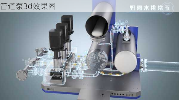 管道泵3d效果图-第2张图片-铁甲装修网