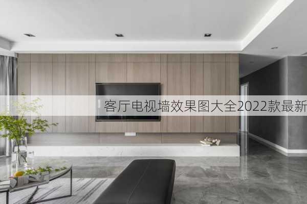 客厅电视墙效果图大全2022款最新-第2张图片-铁甲装修网