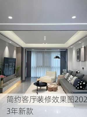 简约客厅装修效果图2023年新款-第2张图片-铁甲装修网