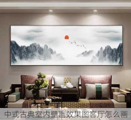 中式古典室内壁画效果图客厅怎么画-第3张图片-铁甲装修网