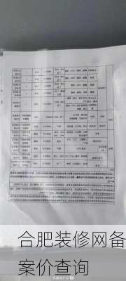 合肥装修网备案价查询-第2张图片-铁甲装修网