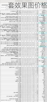 一套效果图价格-第1张图片-铁甲装修网