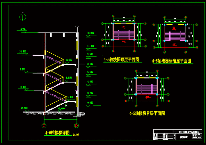 楼梯效果图电子版大全-第1张图片-铁甲装修网