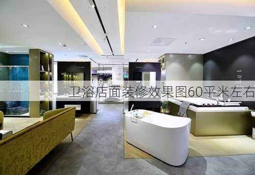 卫浴店面装修效果图60平米左右-第3张图片-铁甲装修网