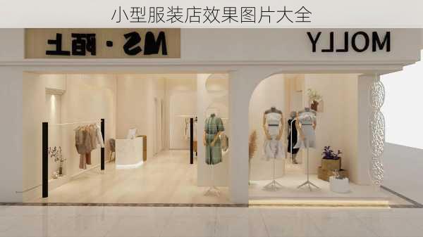 小型服装店效果图片大全