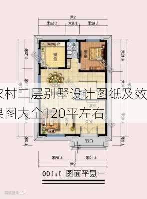 农村二层别墅设计图纸及效果图大全120平左右-第2张图片-铁甲装修网