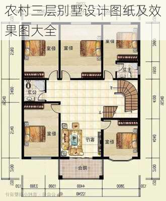 农村三层别墅设计图纸及效果图大全-第2张图片-铁甲装修网