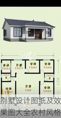 别墅设计图纸及效果图大全农村风格-第2张图片-铁甲装修网